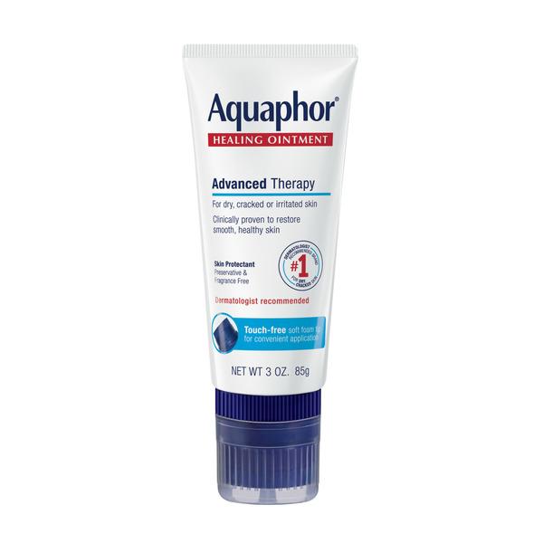 Aquaphor Advanced Therapy Healing Ointment Skin Protectant With
Touch-Free Applicator - 3 oz