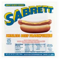 Skinless Beef Frankfurters