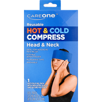 CareOne Head & Neck Pain Relief Gel Pack Hot Cold Therapy