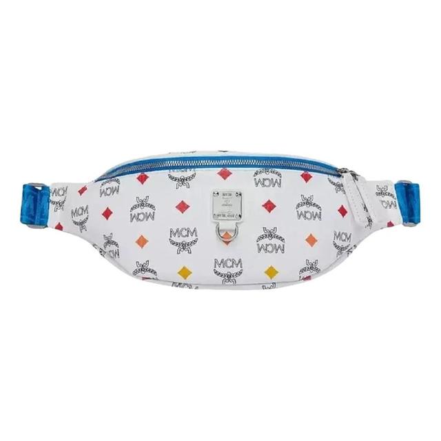 MCM White Spectrum Stark Skyoptic Visetos Belt Bag