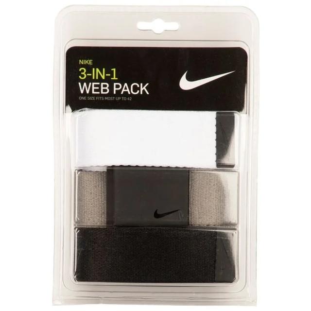 Nike Golf 3-in-1 Just Do It Web Belt (3 Pack)