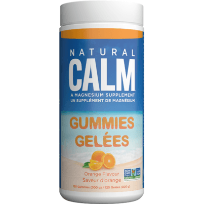 Natural Calm Magnesium Gummies Orange