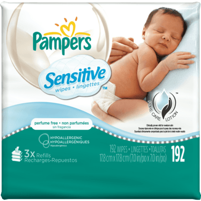 Pampers Sensitive Wipes