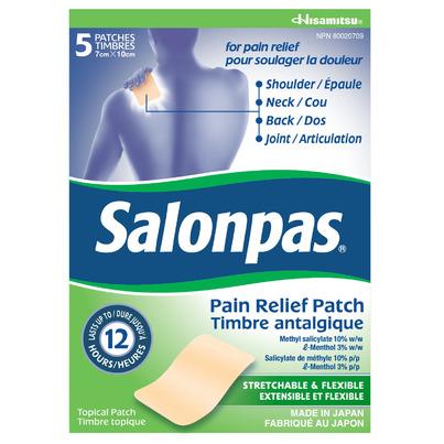 Salonpas 12 Hour Pain Relief Patch