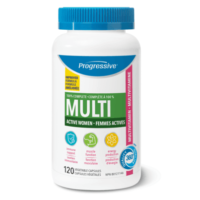 Progressive Multivitamin for Active Women