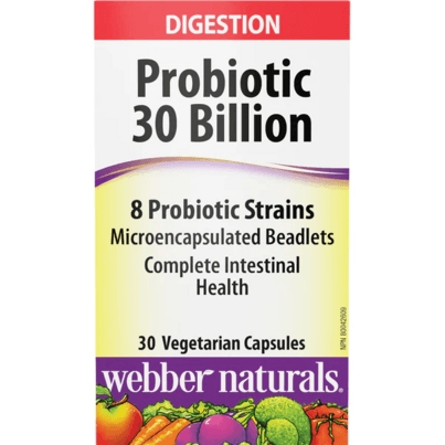 Webber Naturals Probiotic 30 Billion