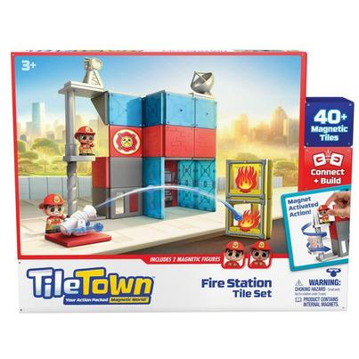 Tile Town Fire Station Tile Set