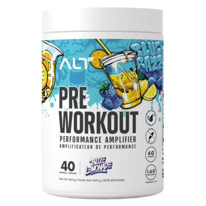 ALT Pre Workout Blue Raspberry Lemonade