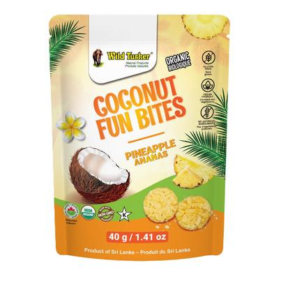 Wild Tusker Organic Coconut Fun Bites Pineapple