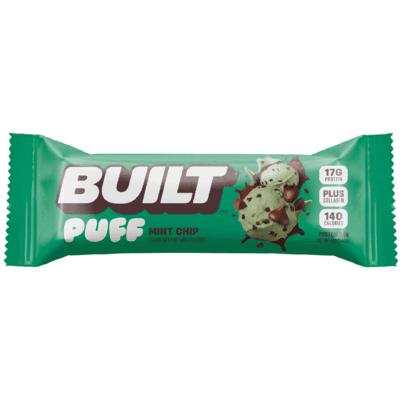 Built Bar Puff Protein Bar Mint Chip