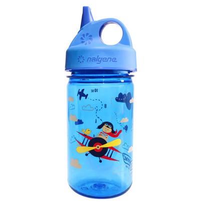 Nalgene Kids Grip-n-Gulp Water Bottle Blue Biplane