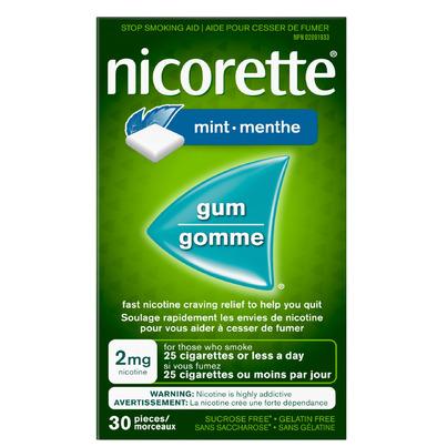 Nicorette Gum Mint 2mg