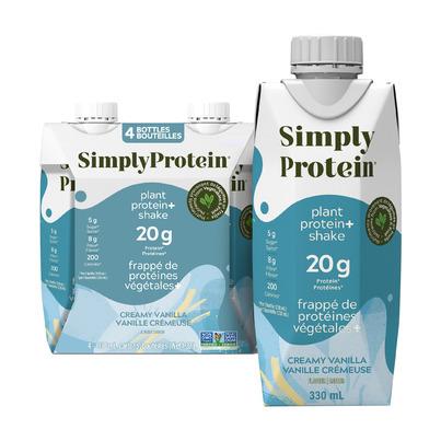 Simply Protein Plant Based Protein Shake Creamy Vanilla