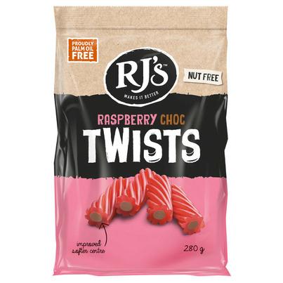 RJ's Raspberry Choc Twists