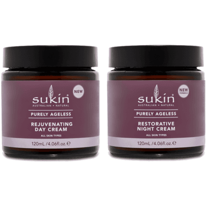 Sukin Purely Ageless Day & Night Cream Bundle