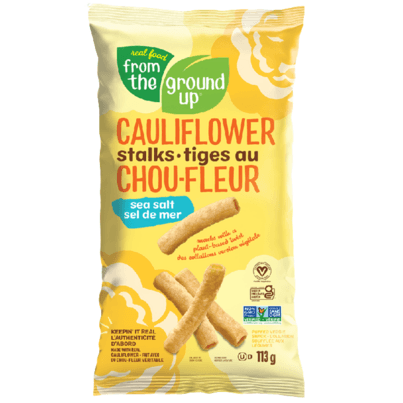 Real Food From The Ground Up Cauliflower Stalks Sea Salt