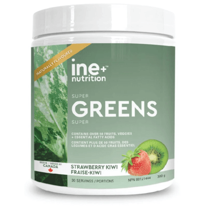 ine+ nutrition Super Greens Strawberry Kiwi