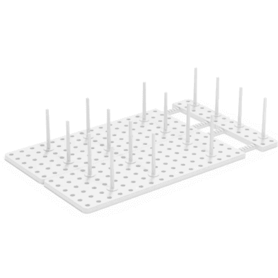 Umbra Peggy Kitchen Cupboard/Shelf/Drawer Organizer Tray White