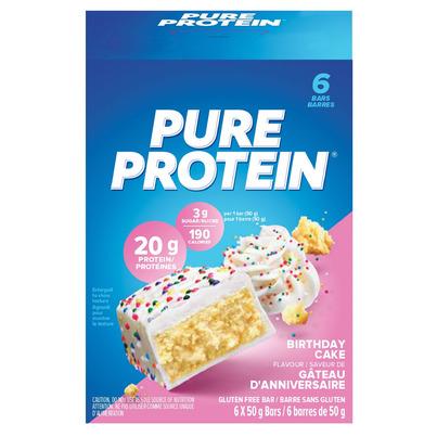 Pure Protein Bar Birthday Cake