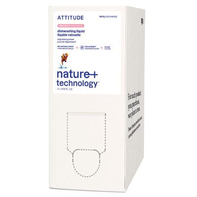 ATTITUDE Eco-Refill Dishwashing Liquid Unscented