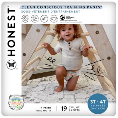 The Honest Company Taining Pants Let's Color