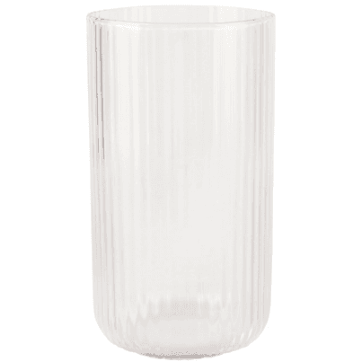 Danica Heirloom Tall Fluted Tumbler Clear