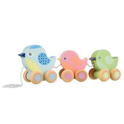 Orange Tree Toys Pull Along Birdies