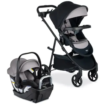 Britax Willow Brook S+ Travel System Graphite Onyx