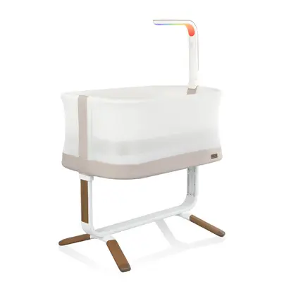 Evenflo Cora 3-Level Adjustable Bassinet Coastal Coffee