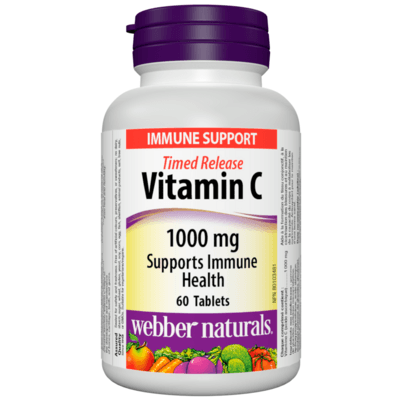 Webber Naturals Timed Release Vitamin C 1000mg