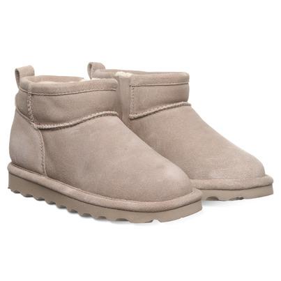 Bearpaw Youth Shorty Ankle Boots Mushroom