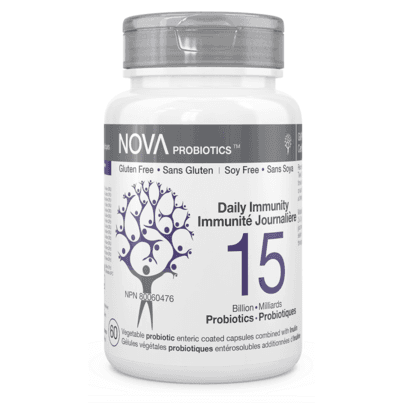 NOVA Probiotics Daily Immunity 15 Billion CFU