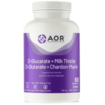 AOR D-Glucarate + Milk Thistle