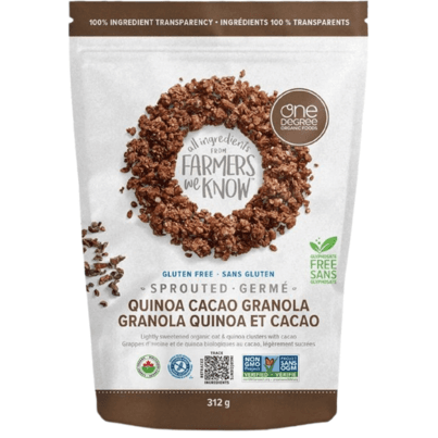 One Degree Organics Quinoa Cacao Granola