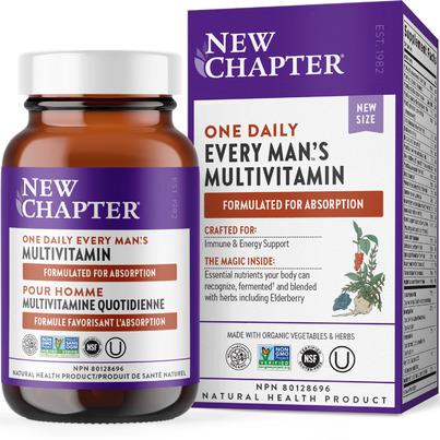 New Chapter One Daily Every Man's Multivitamin