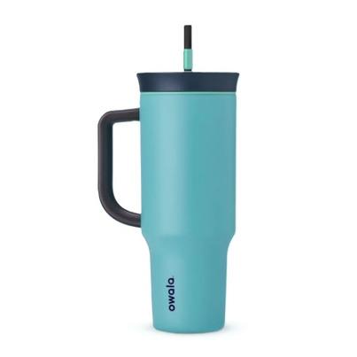 Owala Stainless Steel Travel Tumbler with Straw and Handle Splash Zone
