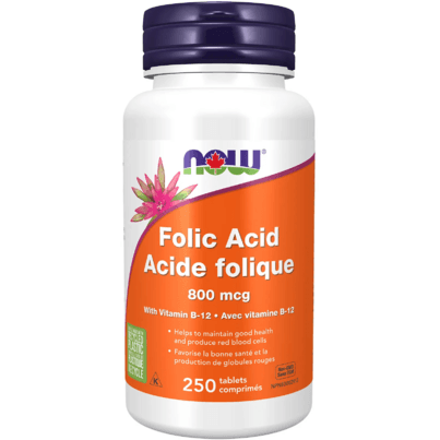NOW Folic Acid 800mcg