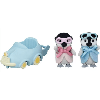 Calico Critters Penguin Babies Ride N Play