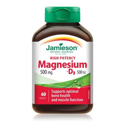 Jamieson High Potency Magnesium + D3