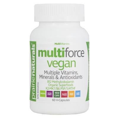 Prairie Naturals Multi-Force Daily Vegan Multivitamin & Mineral