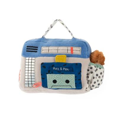 Moulin Roty Puce & Pilou Musical Radio Cassette Player