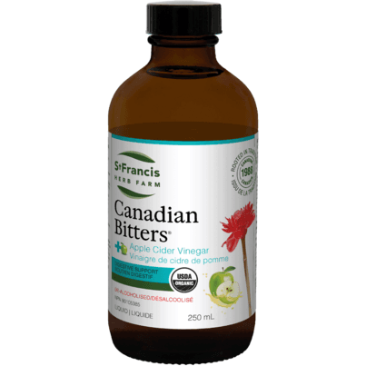 St. Francis Herb Farm Canadian Bitters + Apple Cider Vinegar
