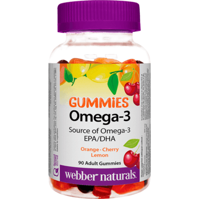 Webber Naturals Omega-3 50mg EPA/DHA Gummies