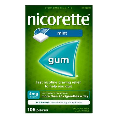 Nicorette Gum Mint 4mg