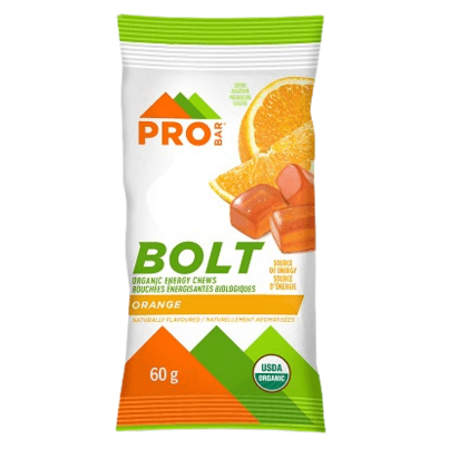 ProBar Bolt Organic Energy Chews Orange