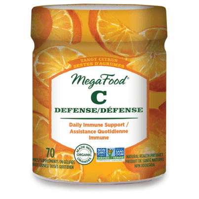 MegaFood Vitamin C Defense Tangy Citrus Gummies