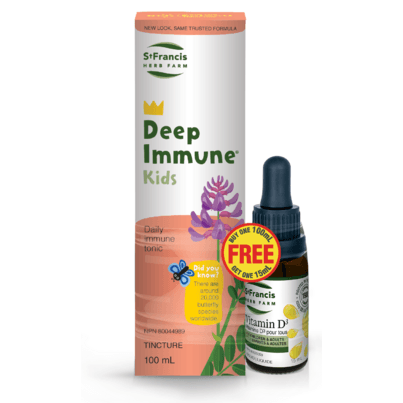St. Francis Herb Farm Deep Immune Kids + Vitamin D