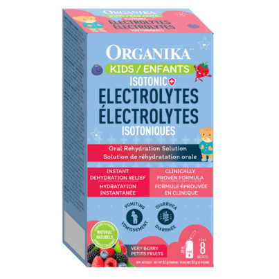Organika Kids Isotonic Electrolytes Box Very Berry