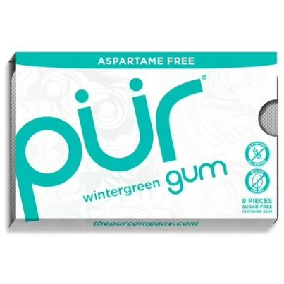 PUR Sugar-Free Wintergreen Gum