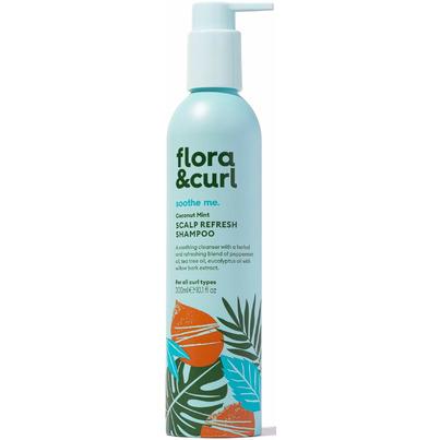 flora & curl Scalp Refresh Shampoo Coconut Mint